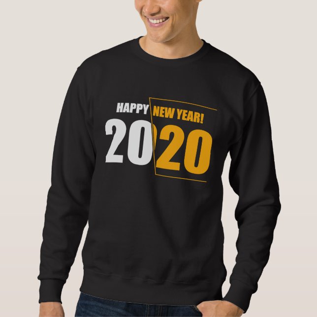Happy New Year Eve 2020 20 and 20 Party Midnight N Sweatshirt (Vorderseite)