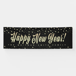 Happy New Year Family Large Banner