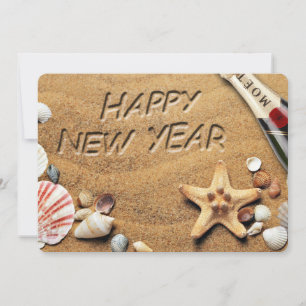Happy New Year Feiertagskarte