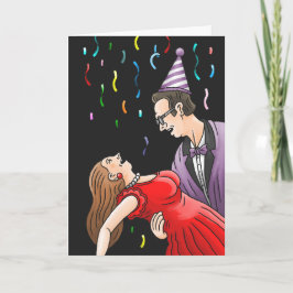 Happy New Year Feiertagskarte