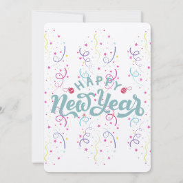 Happy new year feiertagskarte