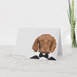 Happy New Year Feiertagskarte