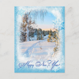 Happy New Year Feiertagspostkarte