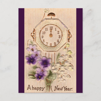 Happy New Year Feiertagspostkarte