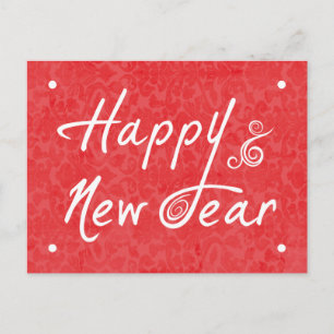 Happy New Year Feiertagspostkarte