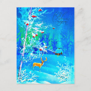 Happy New Year Feiertagspostkarte