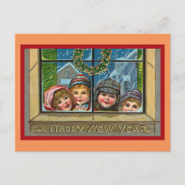 Happy New Year Feiertagspostkarte