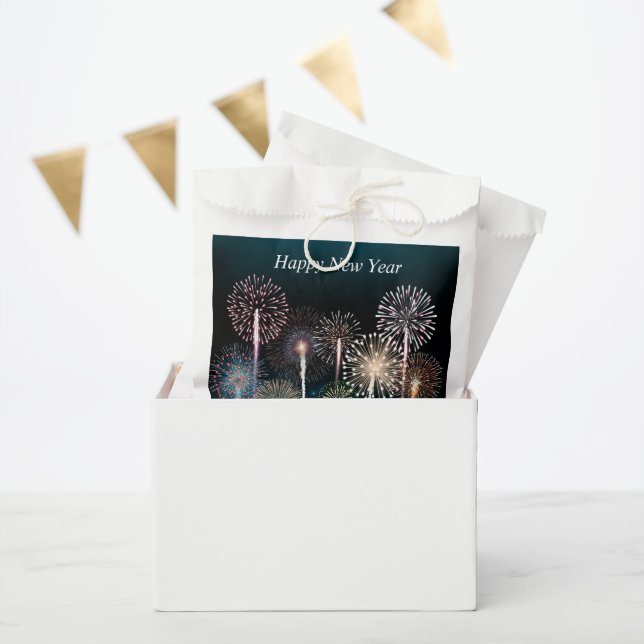Happy New Year Fevor Bags Geschenktütchen (Party)