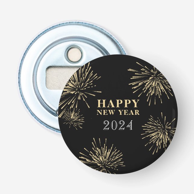 Happy New Year Flaschenöffner (Vorderseite)