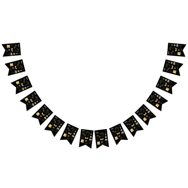 Happy New Year GB Bunting Banner (Alle)