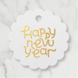 Happy New Year Geschenkanhänger