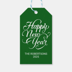 Happy New Year Geschenkanhänger