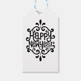 Happy New Year Geschenkanhänger