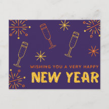 Happy New Year Glitzer