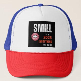 Happy New Year Hoffnungsträger Hat Truckerkappe