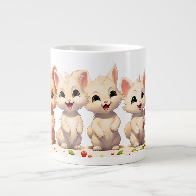 Happy New Year Jumbo-Tasse (Vorderseite)