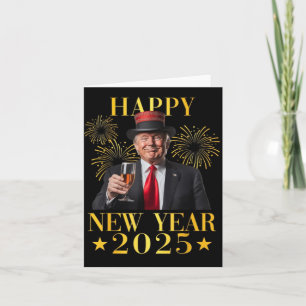 Happy New Year Karte