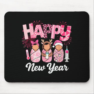 Happy New Year Labor Delivery L&d Nurse Nye Pa Mousepad