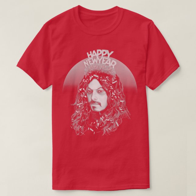 Happy New Year Lieutenant Dan T-Shirt (Design vorne)