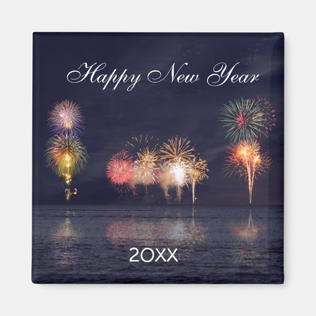 Happy New Year Magnet (Vorne)