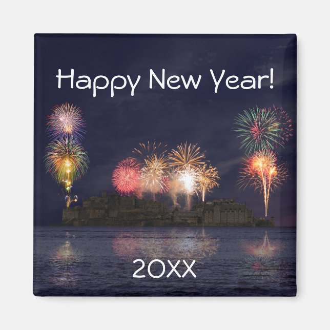 Happy New Year Magnet (Vorne)