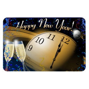 Happy New Year Magnet