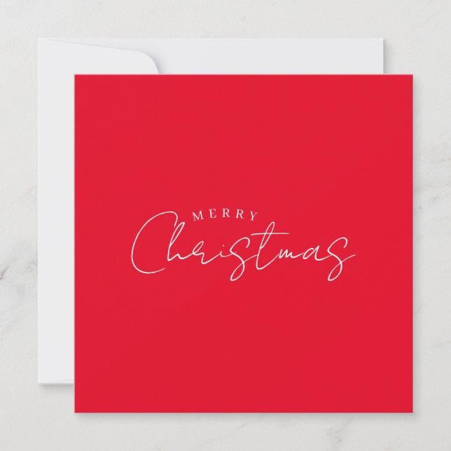 Happy New Year Merry Christmas Holiday Season Card (Vorderseite)