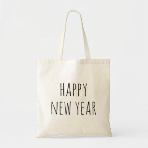 Happy New Year Minimalistischer Niedlicher Urlau Tragetasche