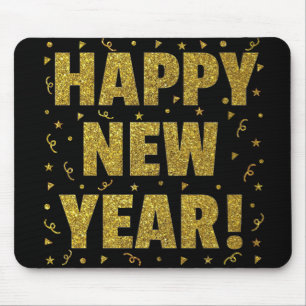 Happy New Year Mousepad