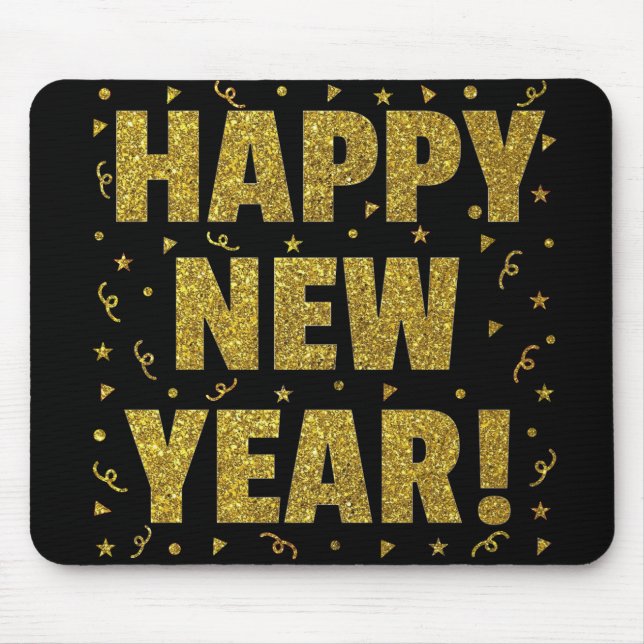 Happy New Year Mousepad (Vorne)