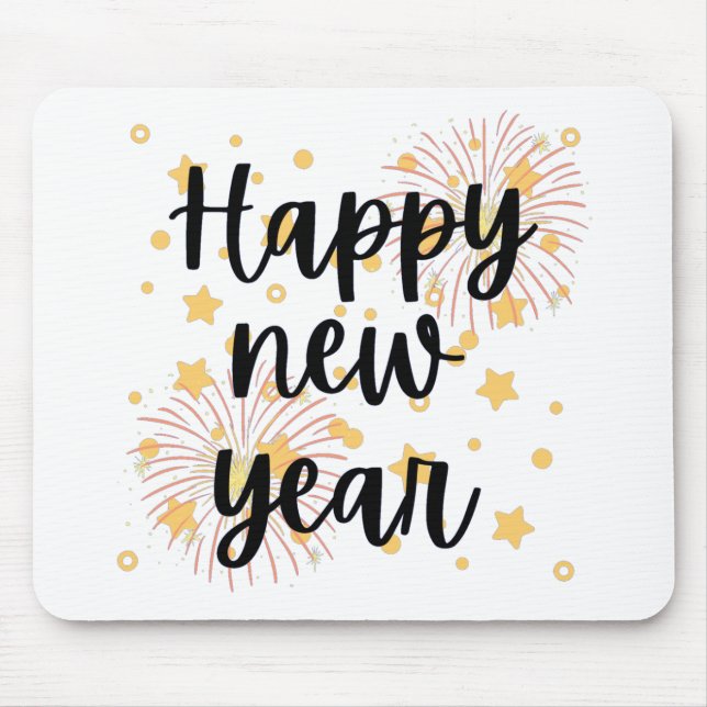 Happy New Year Mousepad (Vorne)