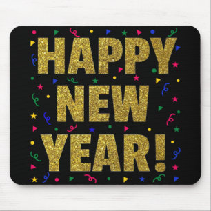 Happy New Year Mousepad