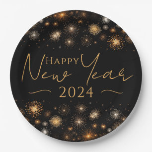 Happy New Year Pappteller