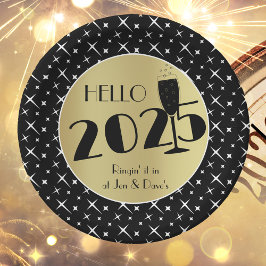 Happy New Year Pappteller