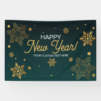 Happy New Year party backdrop  Banner