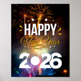 Happy New Year Poster