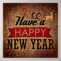 Happy New Year Poster