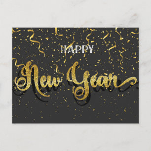 Happy New Year Postkarte