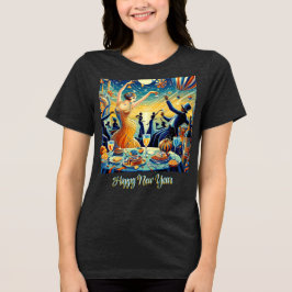 Happy New Year Retro 1920er-Party Sweatshirt