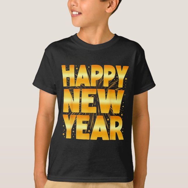 Happy New Year Shirt Family New Years Eve Party Fi (Vorderseite)