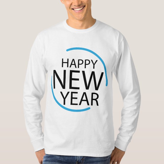 Happy New Year Shirts 2022 Silvester T - Shirt (Vorderseite)
