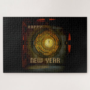 Happy New Year SlipperyJoe's Gay Pride-Geschenke L Puzzle