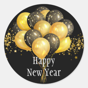 Happy New Year Stickers