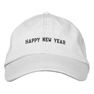 Happy New Year Suchen nach dem idealen Geschenk-Ha Bestickte Baseballkappe