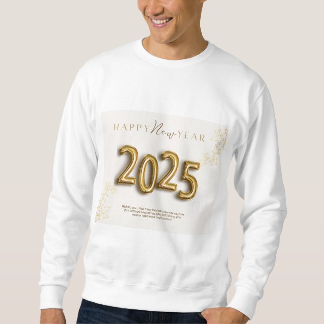 Happy New year Sweatshirt (Vorderseite)
