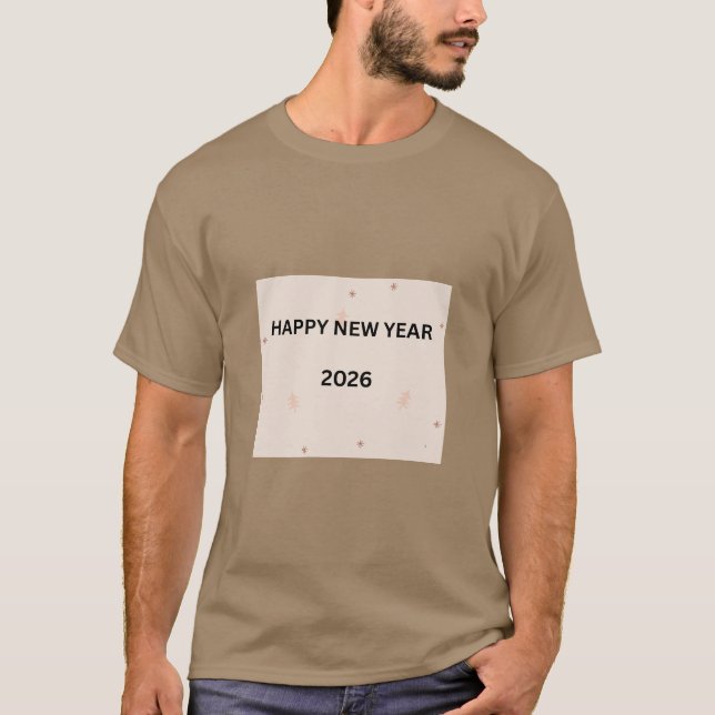 HAPPY NEW YEAR T-Shirt (Vorderseite)