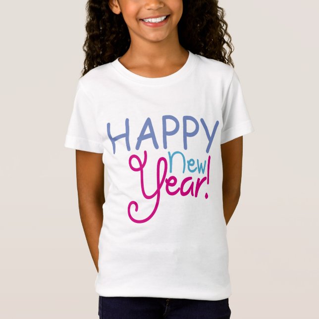 Happy New Year T - Shirt (Vorderseite)