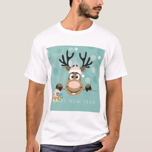 Happy New year T-Shirt (Vorderseite)