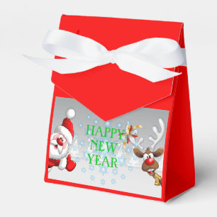 Happy New Year Tent Fevor Box Geschenkschachtel