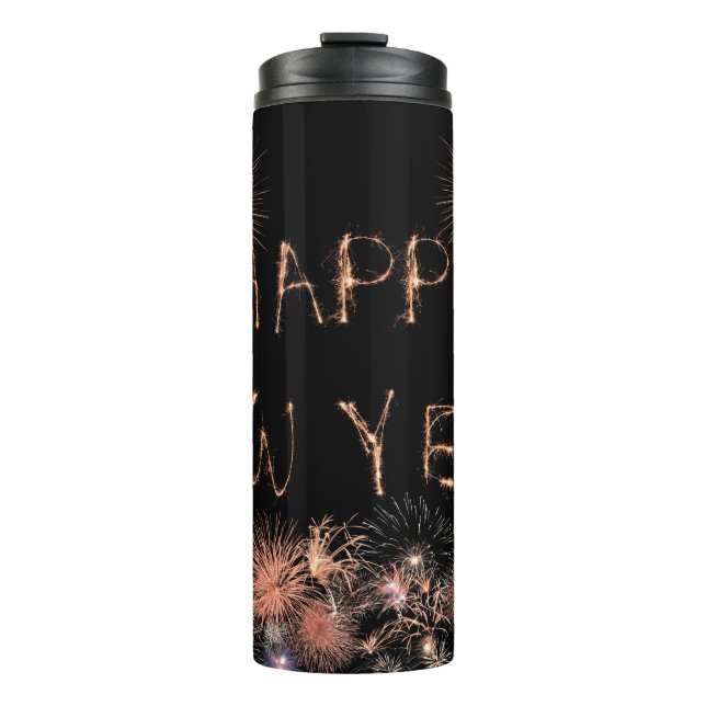 Happy New Year Thermosbecher (Vorderseite)